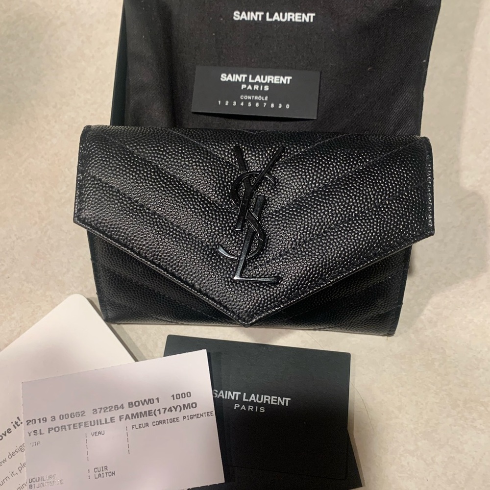 BEAUTIFUL YSL wallet! brand new!!